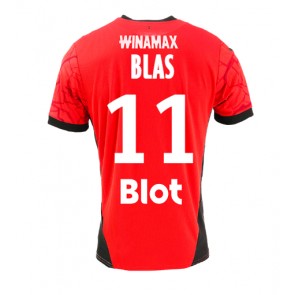 Stade Rennais Ludovic Blas #11 Domácí Dres 2024-25 Krátký Rukáv